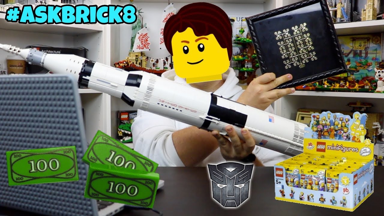 BUDGETING LEGO, DUSTING LEGO, WHY I HATE LEGO SIMPSONS & MORE - #AskBrick8