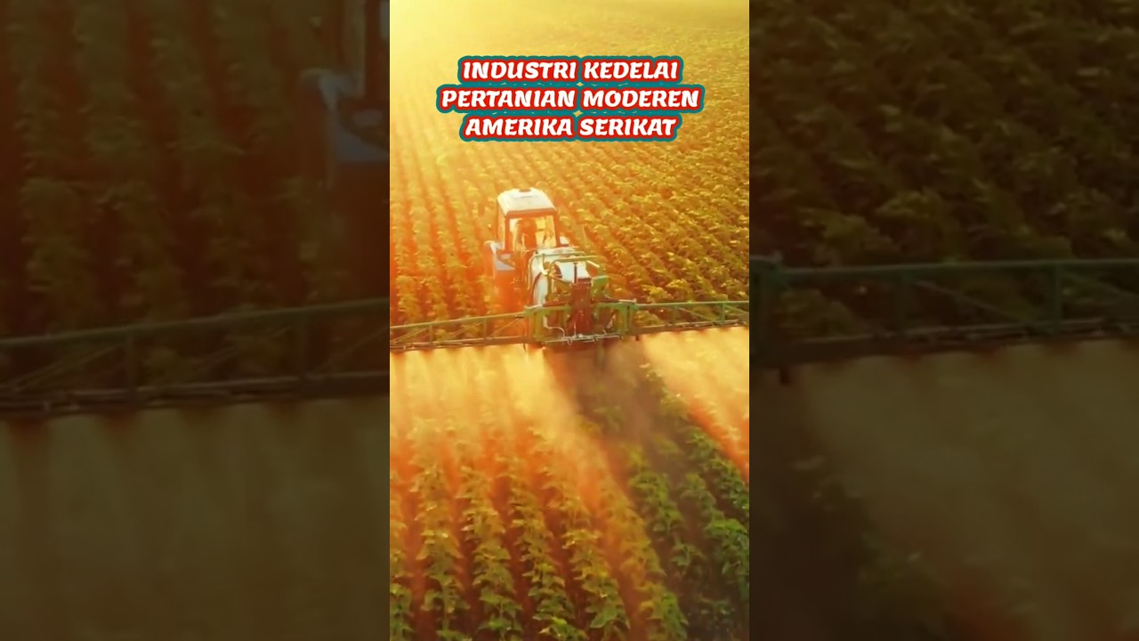 Terbesar di Dunia Industri Pertanian Kedelai Amerika Serikat #pertanian #agrobisnis #kedelai