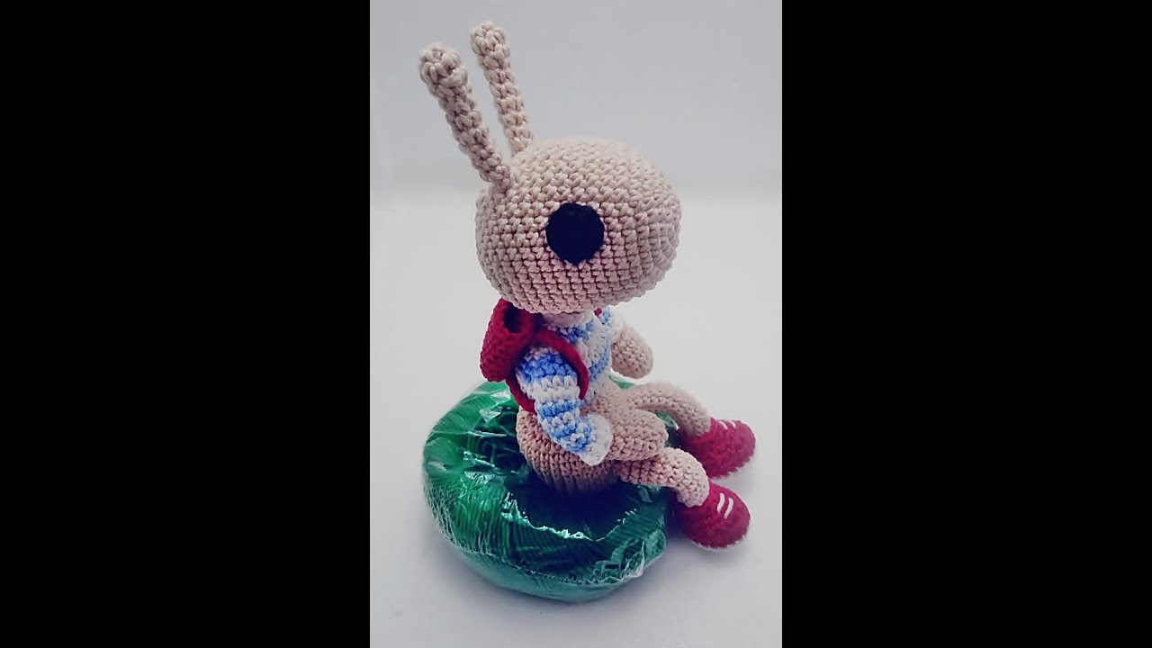 VIDEO AULA SAPATINHO AMIGURUIMI FORMIGA