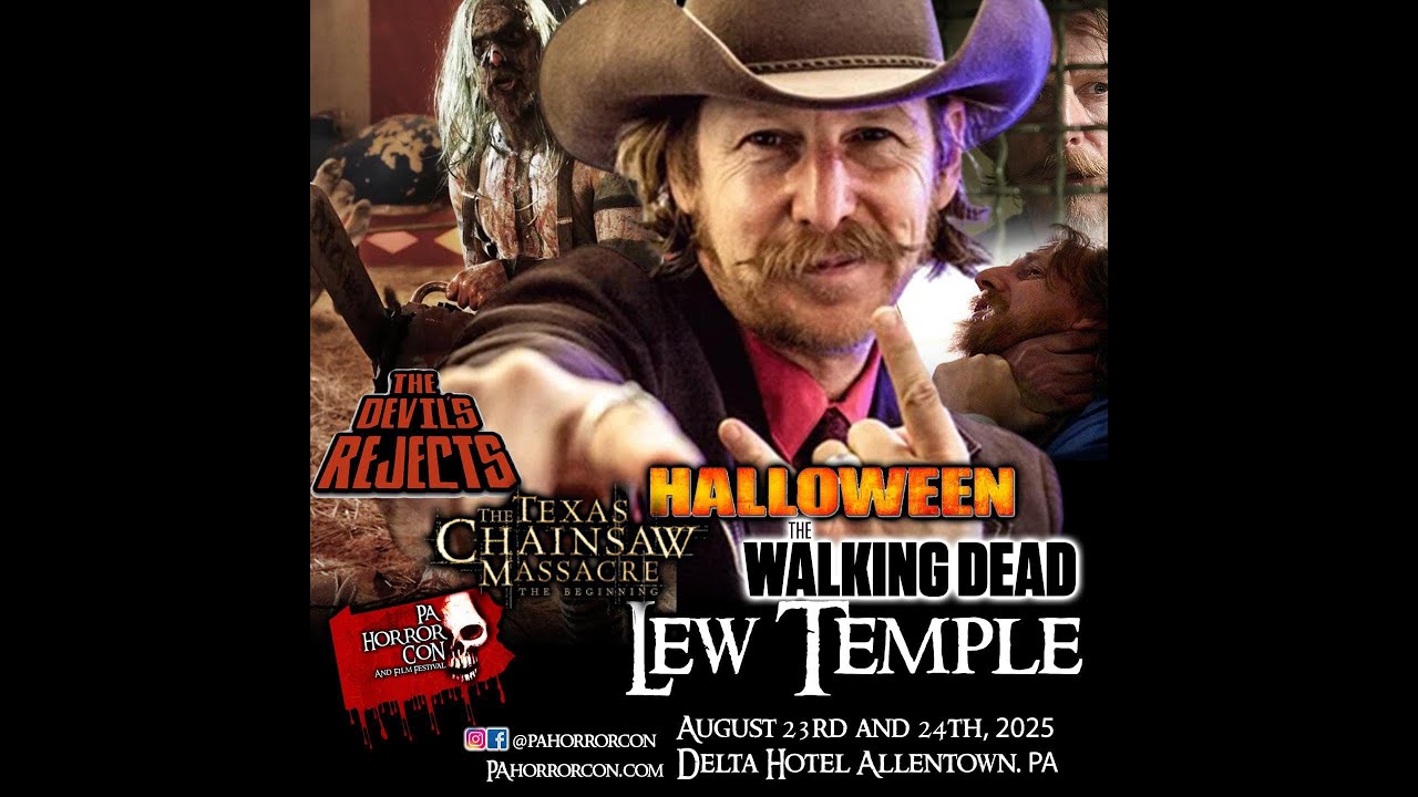 Lew Temple at PA Horror Con August 2025