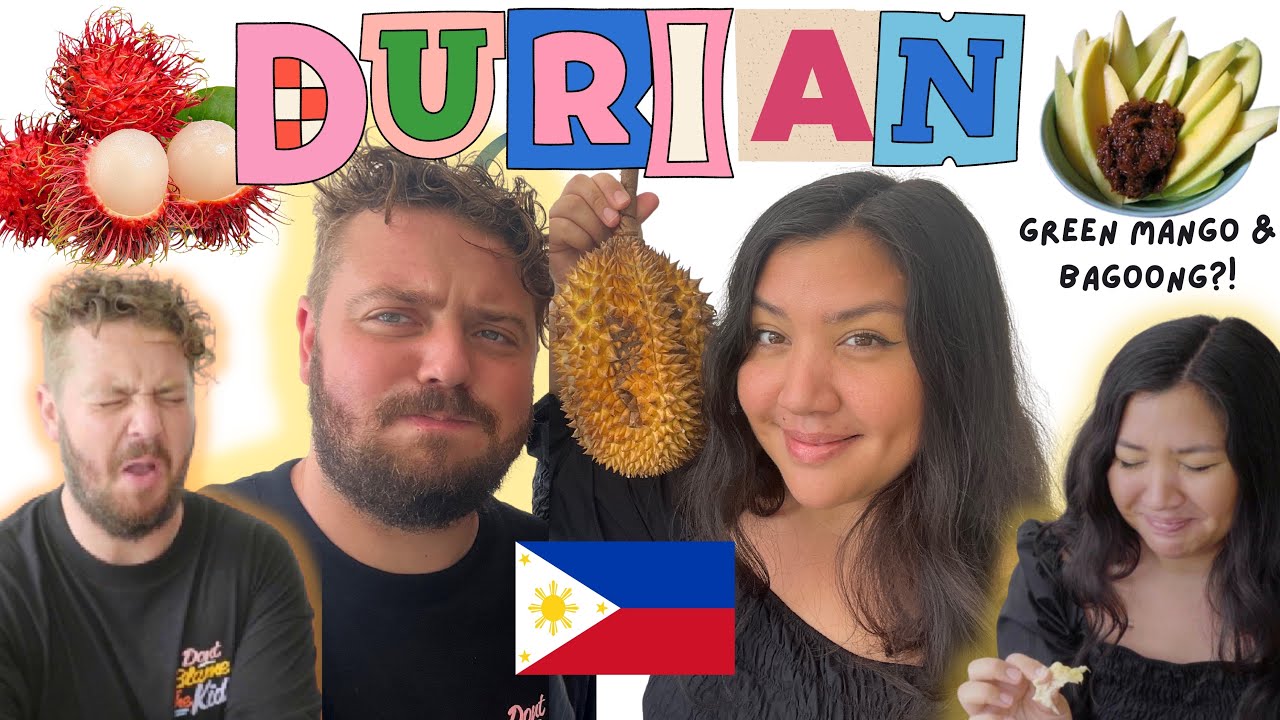 FOREIGNER tries these FILIPINO fruits for first time! MUKBANG!