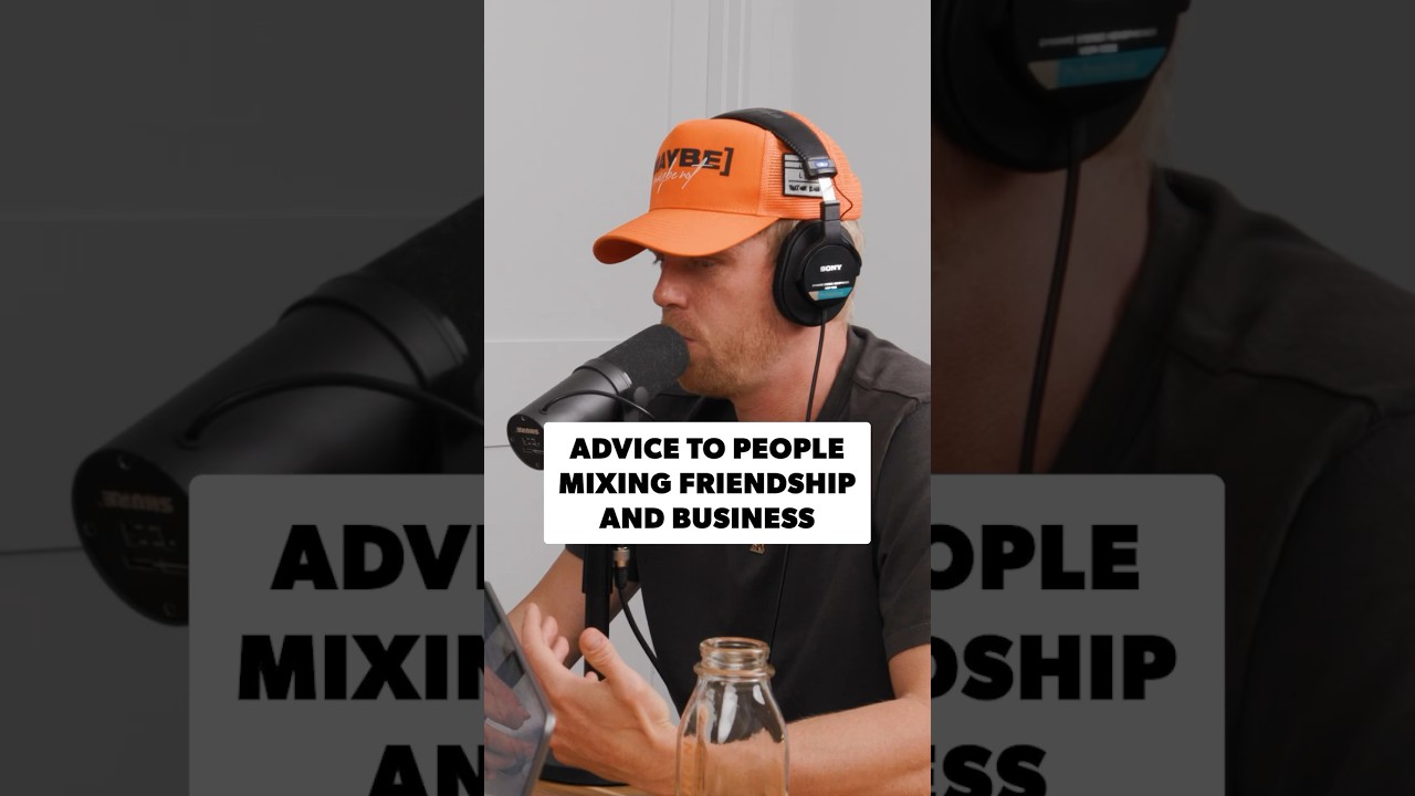 Mixing friendship and business 