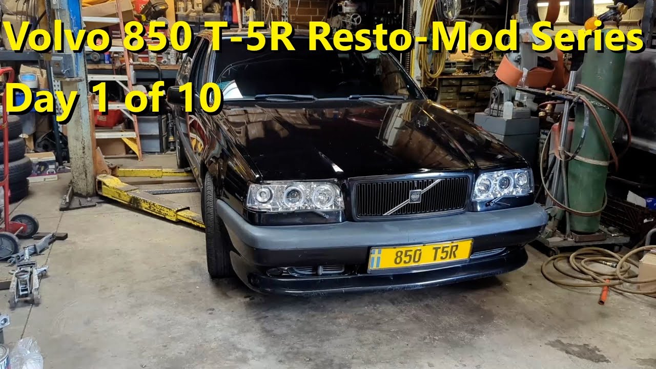 Doing a resto-mod on a 1995 Volvo 850 T-5R sedan, Part 1 of 10.