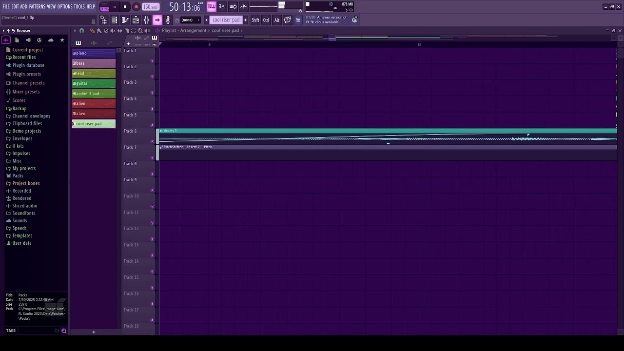 making a song every day of the year to get better at making music (1/365)