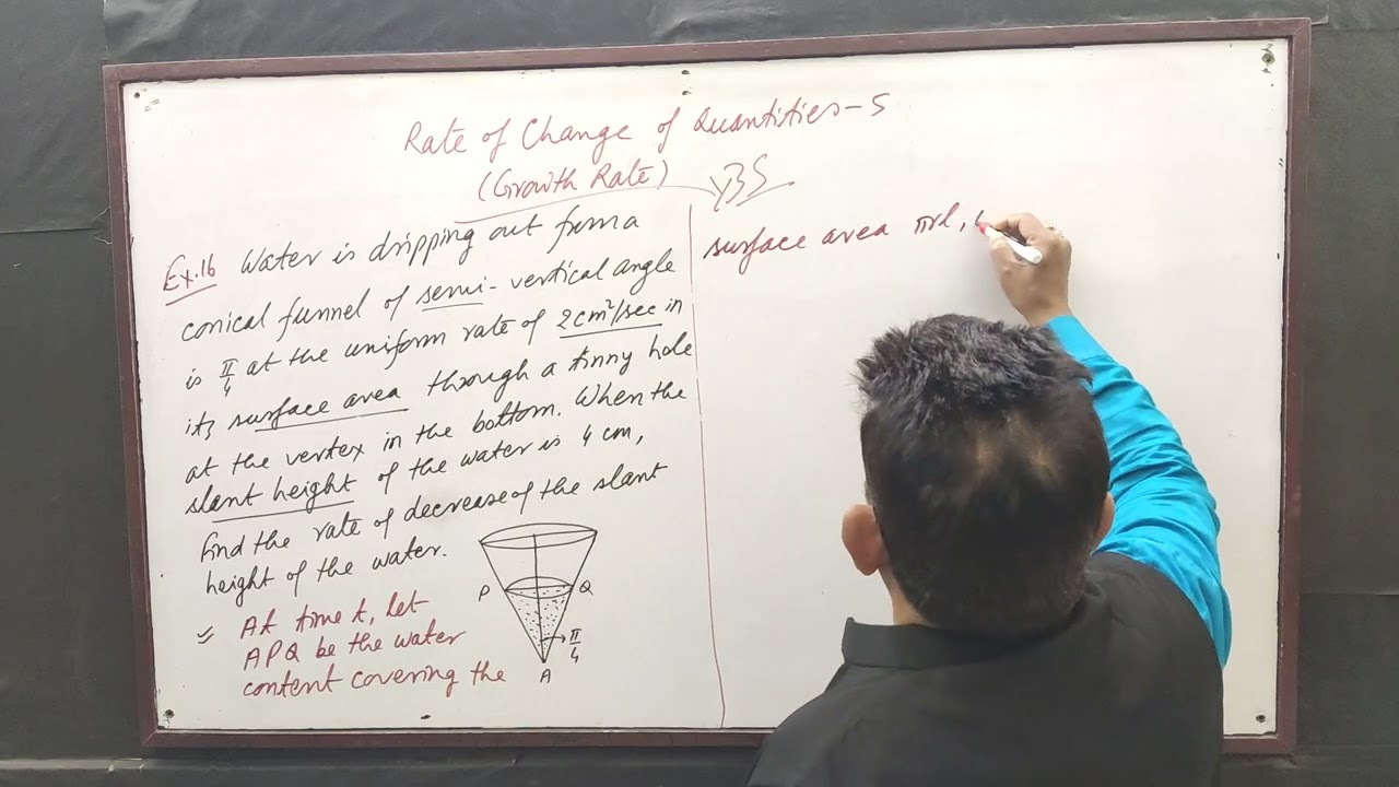 Rate of Change of Quantities: Growth Rate -5, by Yogendra Bahadur Singh