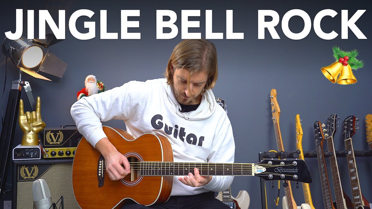 Learn to Play JINGLE BELL ROCK - 3 Levels of Difficulty