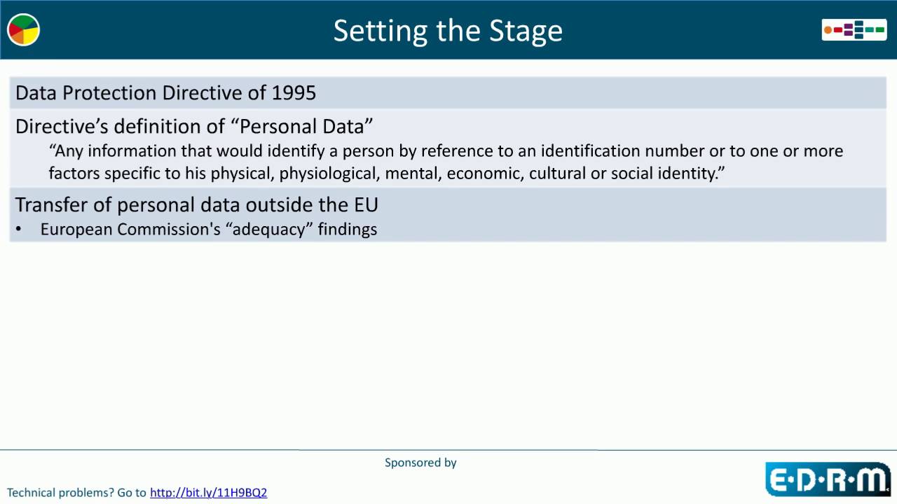 Ipro Innovations & The Sedona Conference: Moving Data Across Borders