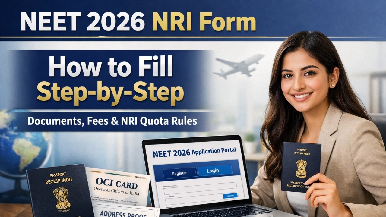 How to Fill #NEET 2026 Form as NRI | Step-by-Step Registration Process & Documents #mbbs #nri