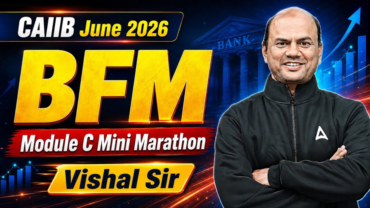 BFM Marathon English Classes | CAIIB BFM Module C Mini Marathon | BFM Marathon June 2026