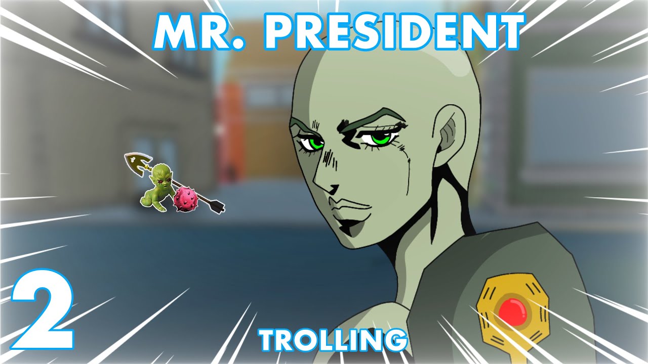 [YBA] Trolling players with Mr. President #2
