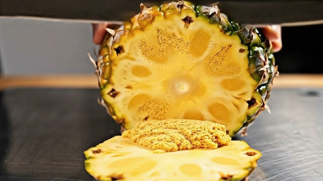 Slicing Sand Fruit 🍍 | The Most Satisfying ASMR You&rsquo;ll See Today