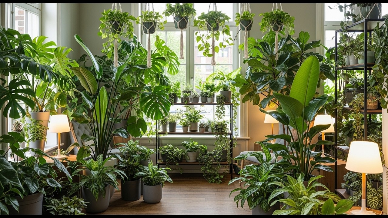 Топ-5 комнатных растений для вашего дома #растения #комнатныерастения