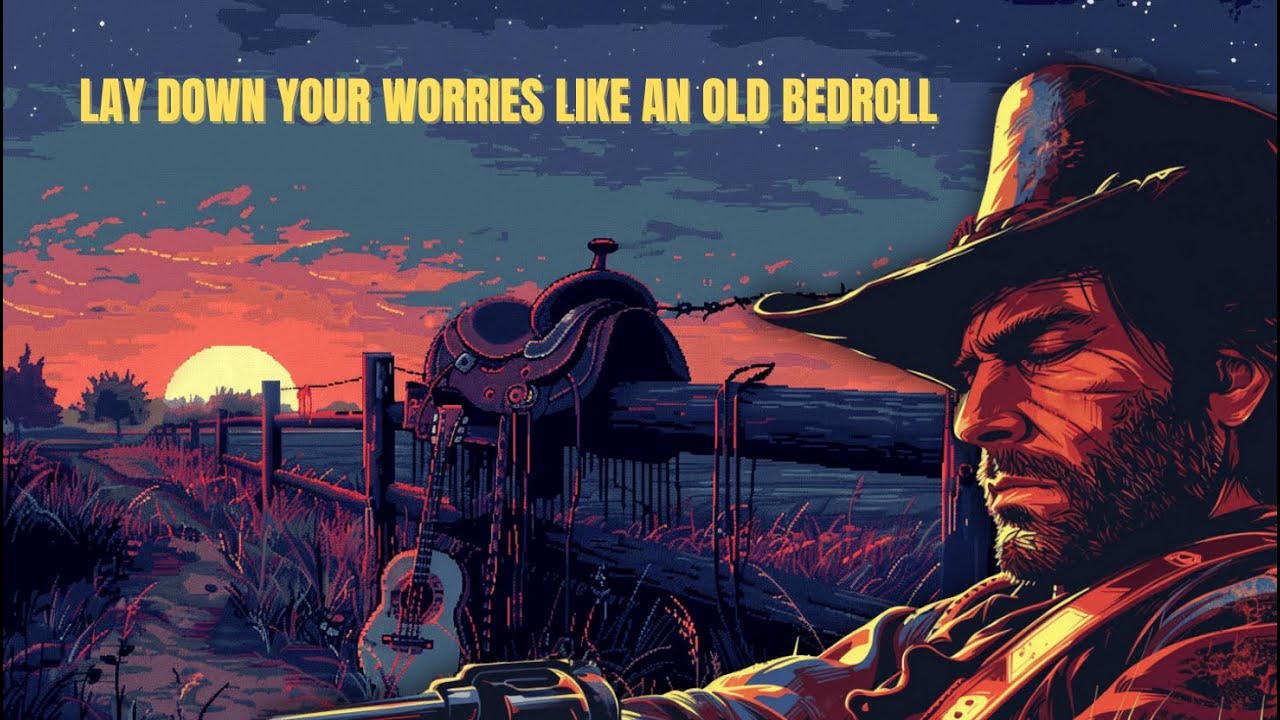 Old West Campfire Ambience: Chill Cowboy Sounds for Relaxation & Study