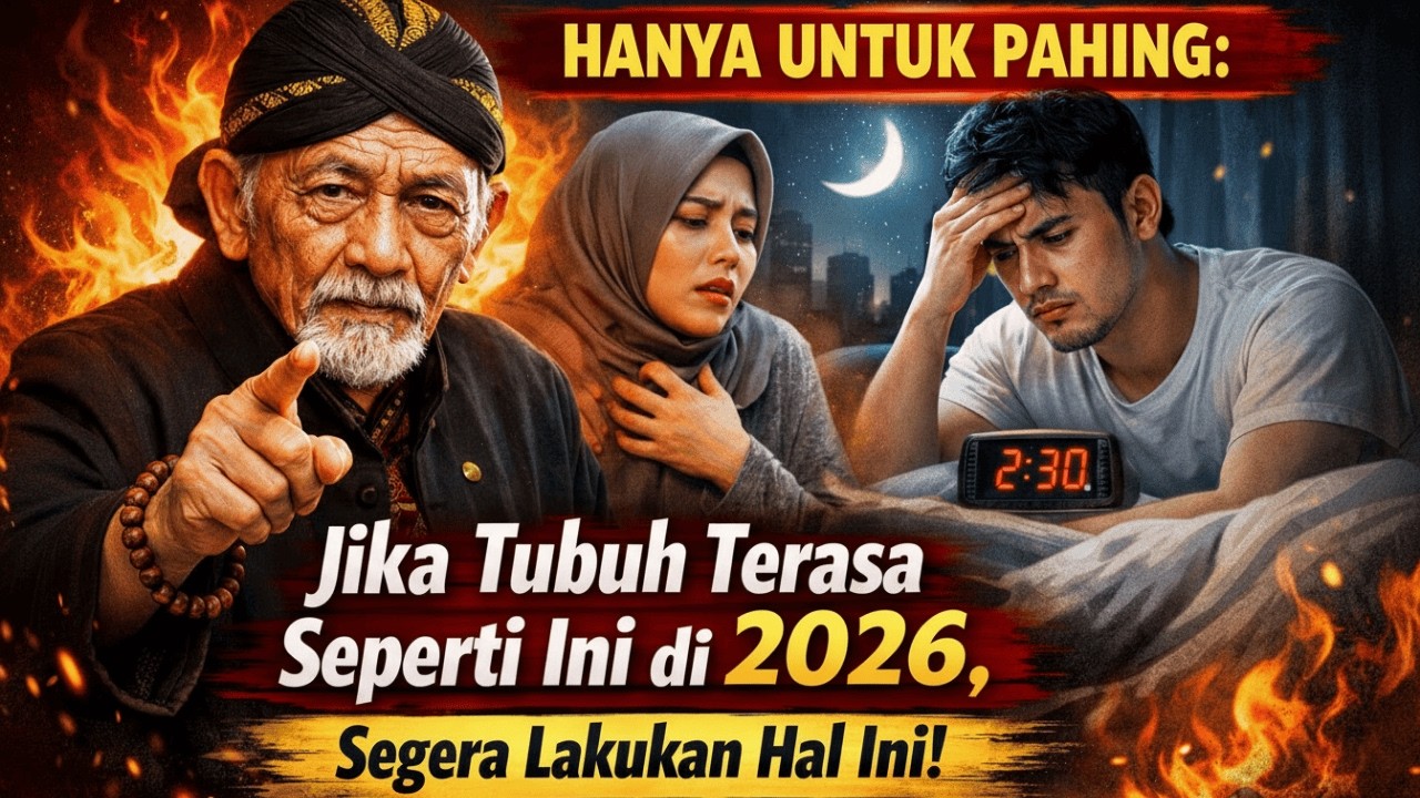 HANYA UNTUK PAHING: Jika Tubuh Terasa Seperti Ini di 2026, Segera Lakukan Hal Ini ❗