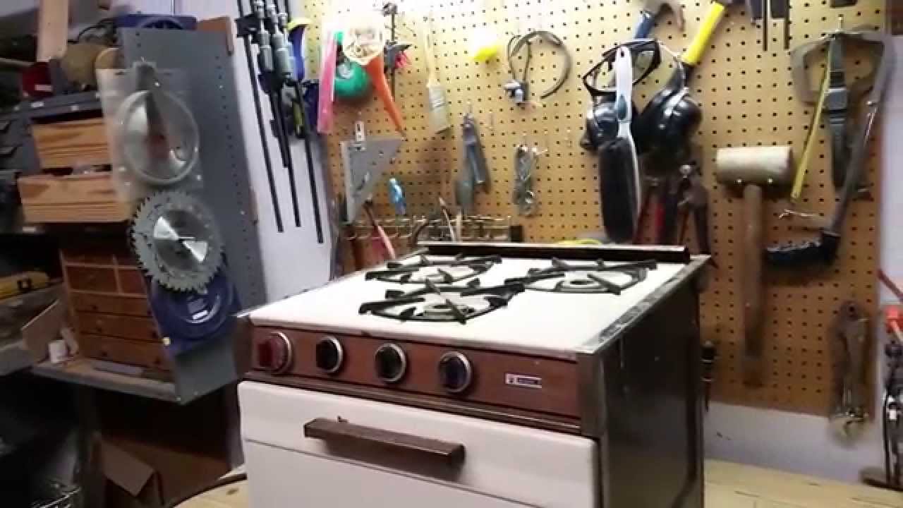 Rebuilding a Small Camper Stove for the Cabin Project