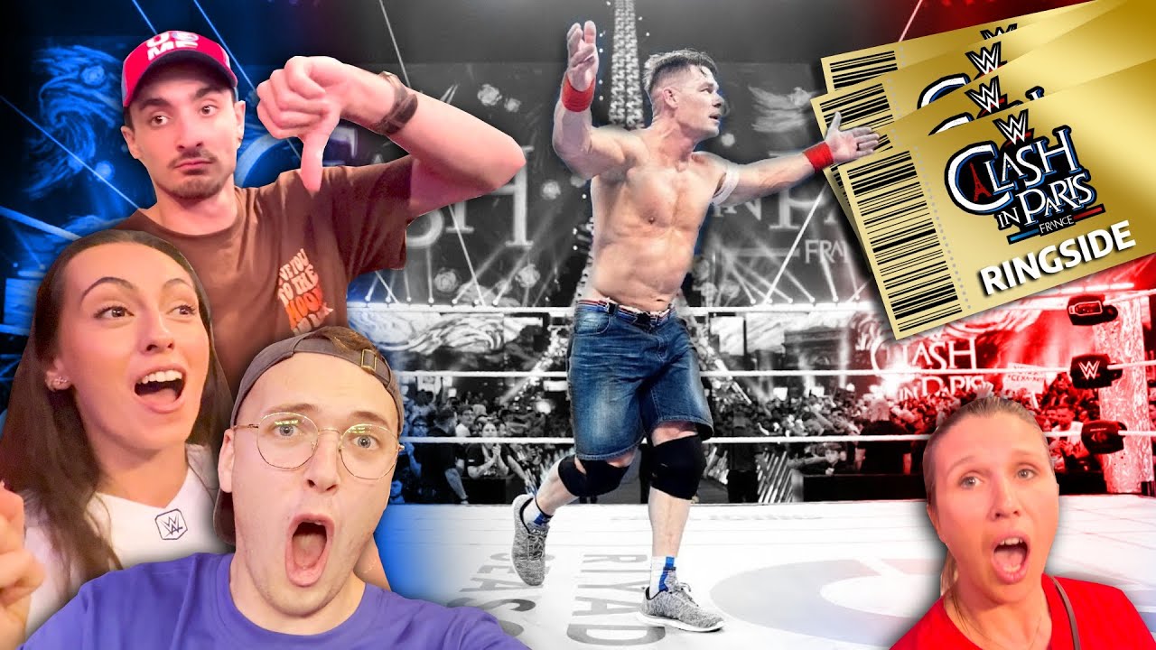Ils vont à leur premier show WWE ! Vlog Clash in Paris