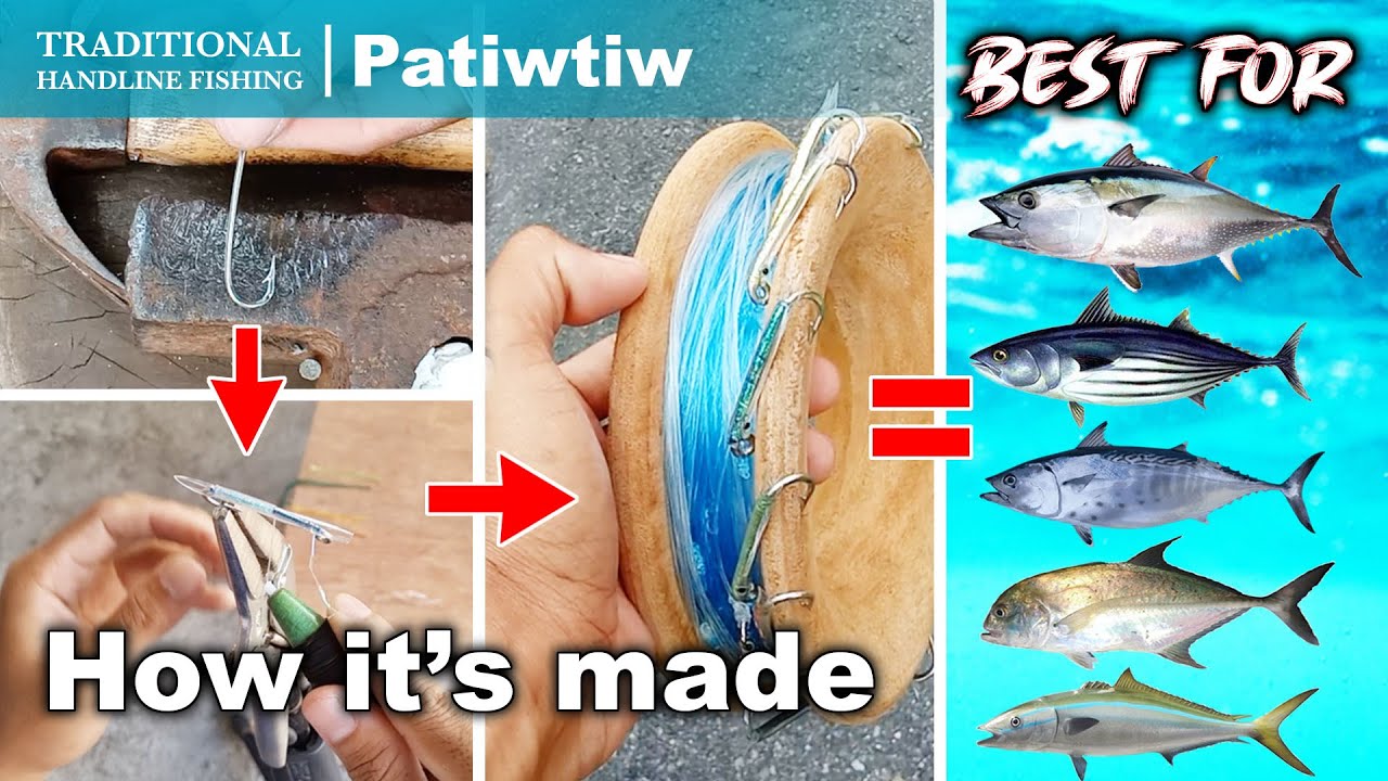 PATIWTIW/TAPSAY TUTORIAL | HOW TO MAKE TOP WATER FLY LURE FOR TUNA, TREVALLY, RAINBOW RUNNER