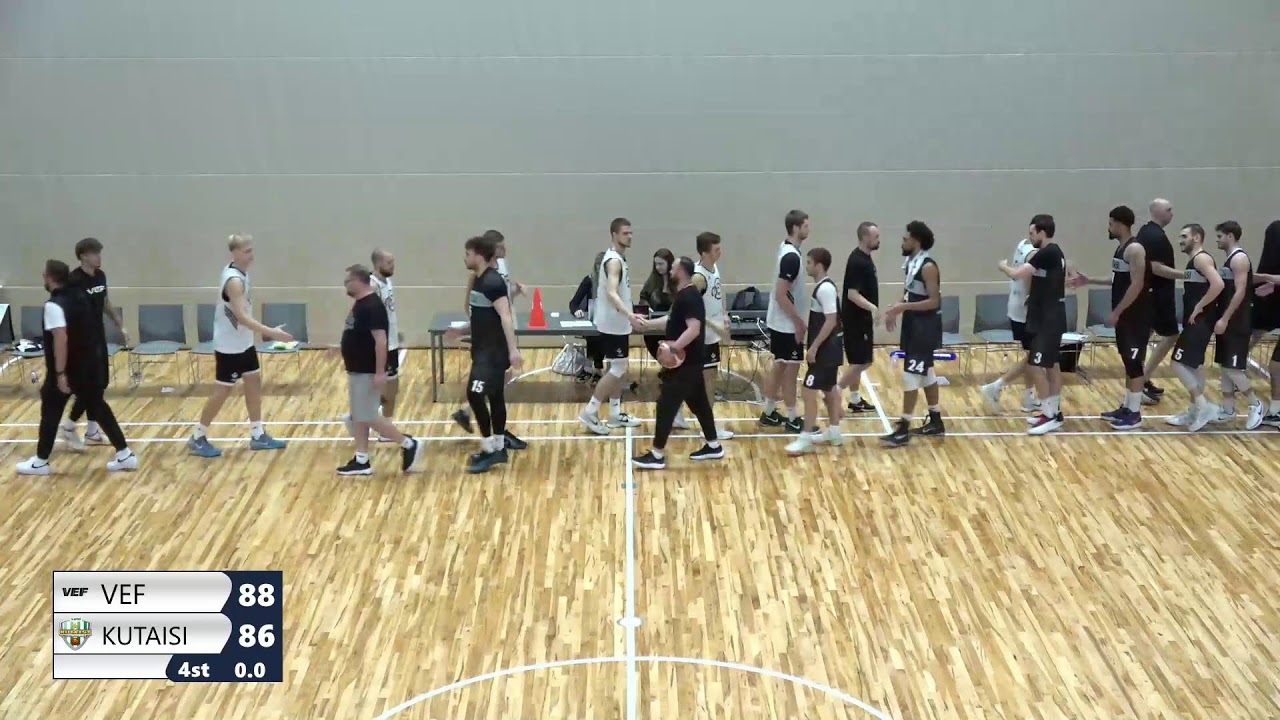 VEF Rīga vs BC Kutaisi | Friendly game