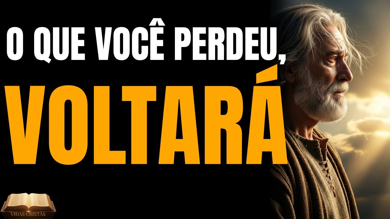 CONFIE: NO TEMPO PERFEITO, DEUS VAI RESTAURAR TUDO O QUE VOCÊ PERDEU!