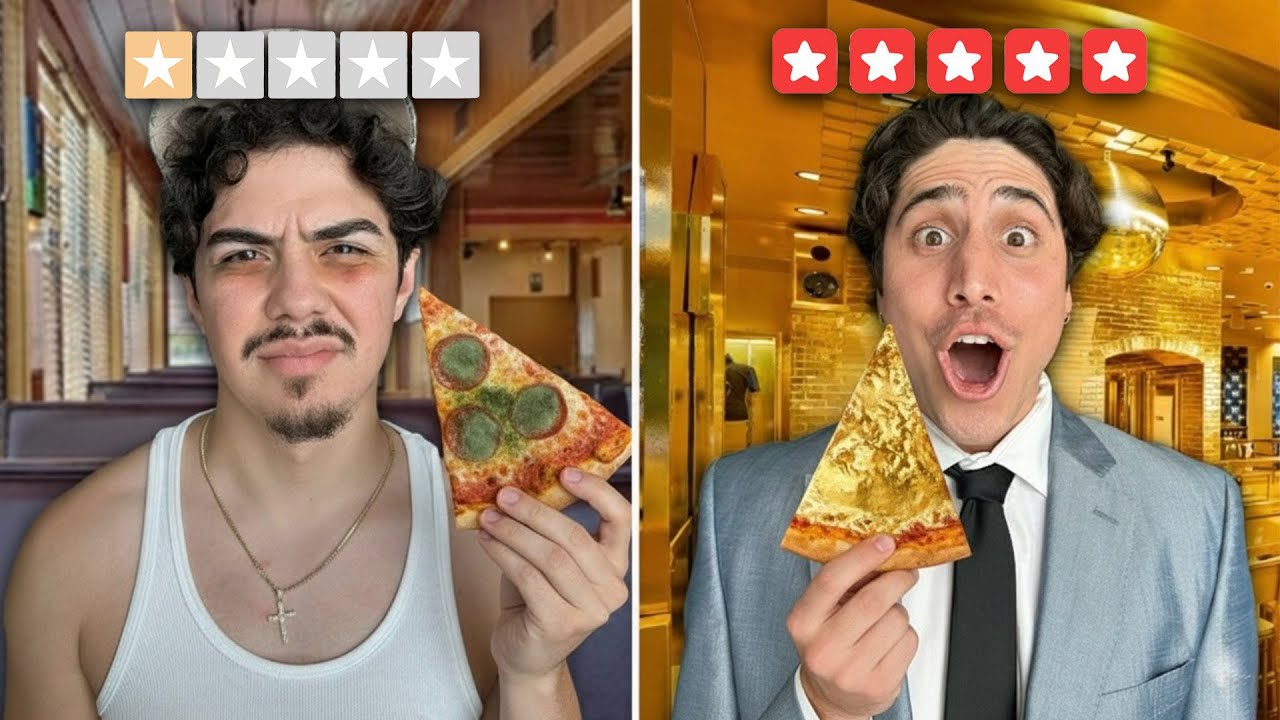 Мы протестировали пиццу с 1 звездой и 5 звездами