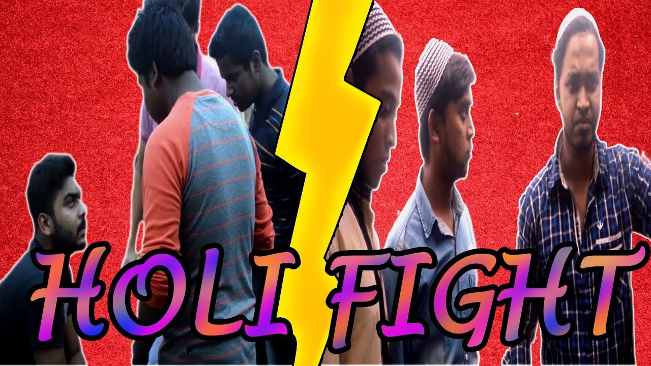Hindu Muslim Fight in Holi Festival | RookieVicky Originals