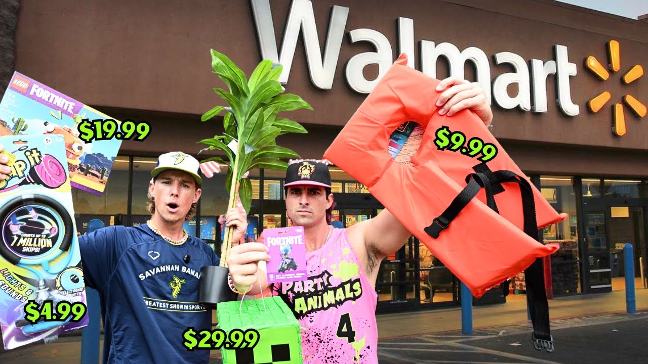 I Did The Walmart Challenge With The Savannah Bananas