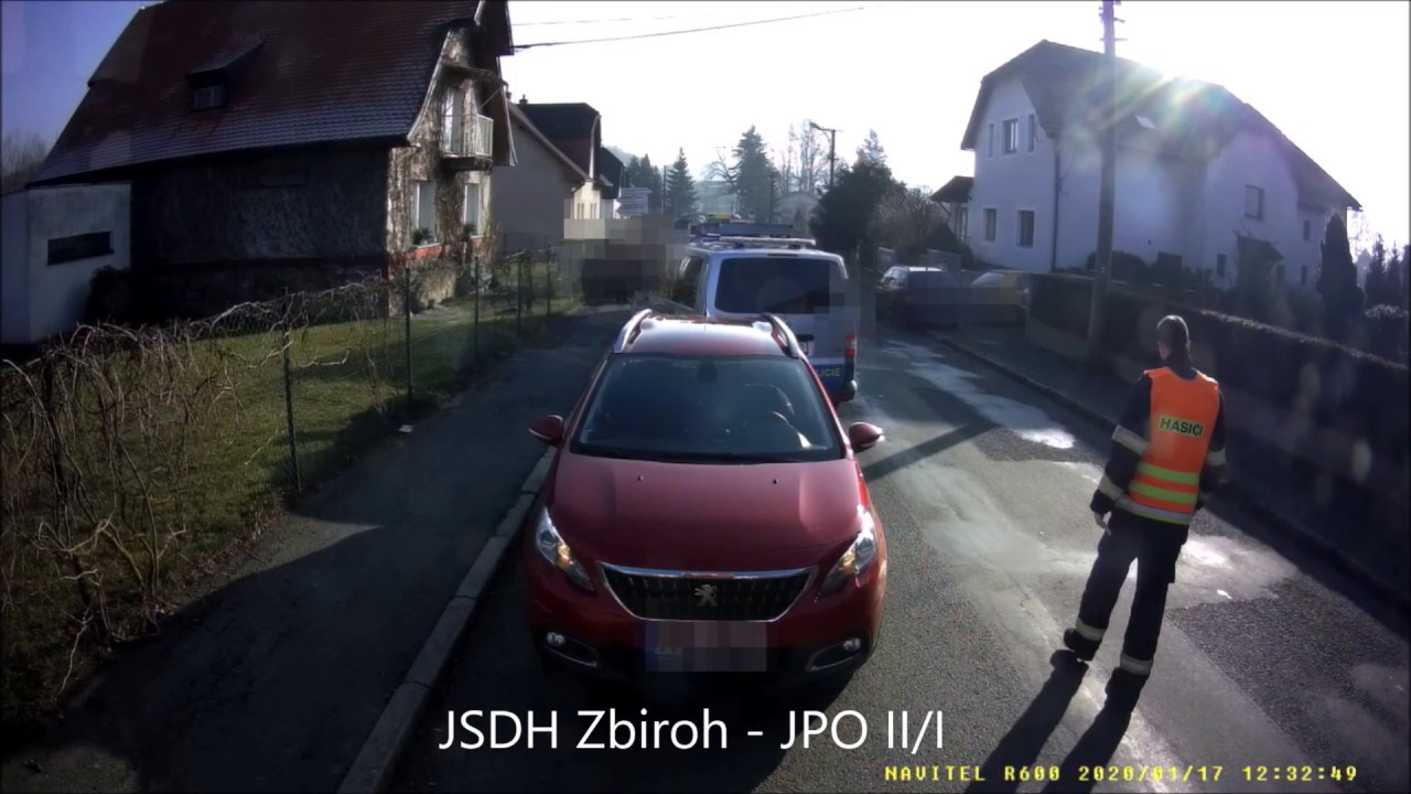 Výjezd JSDH Zbiroh - dopravní nehoda Kařez