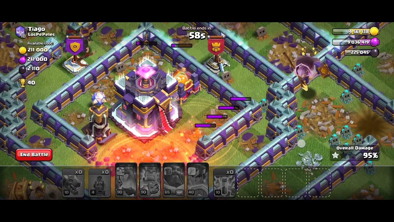 #clashofclans  Ranked collecting coins elixare and dark fluid  in my clan 💯✅