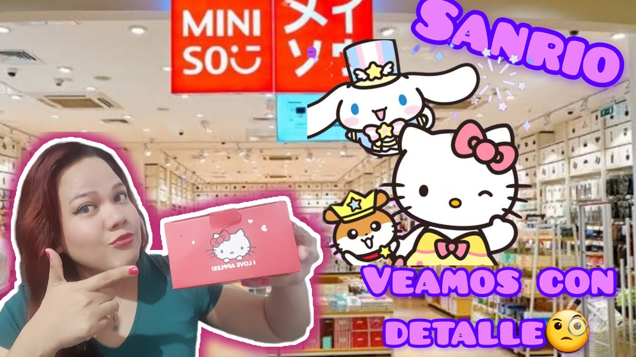 MINISO 2024 🌸COMPRAS SANRIO KAWAII 😍🛍