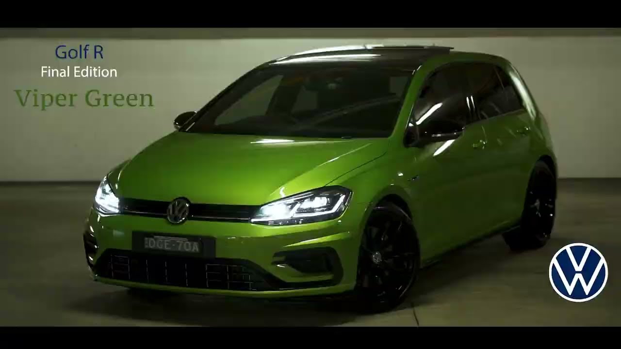 Unleashing the Beast: Exploring the All-New Viper Green Golf R Volkswagen! | Concept Films