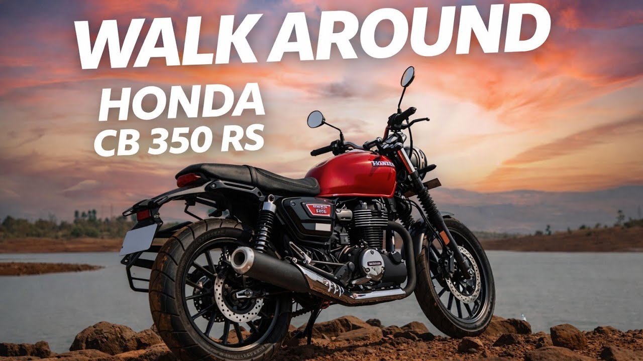 Honda CB350RS Quick Walkaround | Honest Review by Smiley Miles