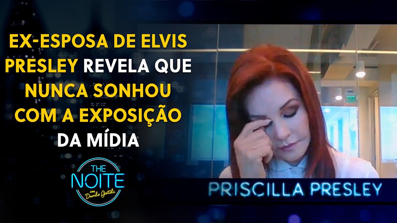 Priscilla Presley falou sobre a sua relação com a imprensa | The Noite (22/07/22)