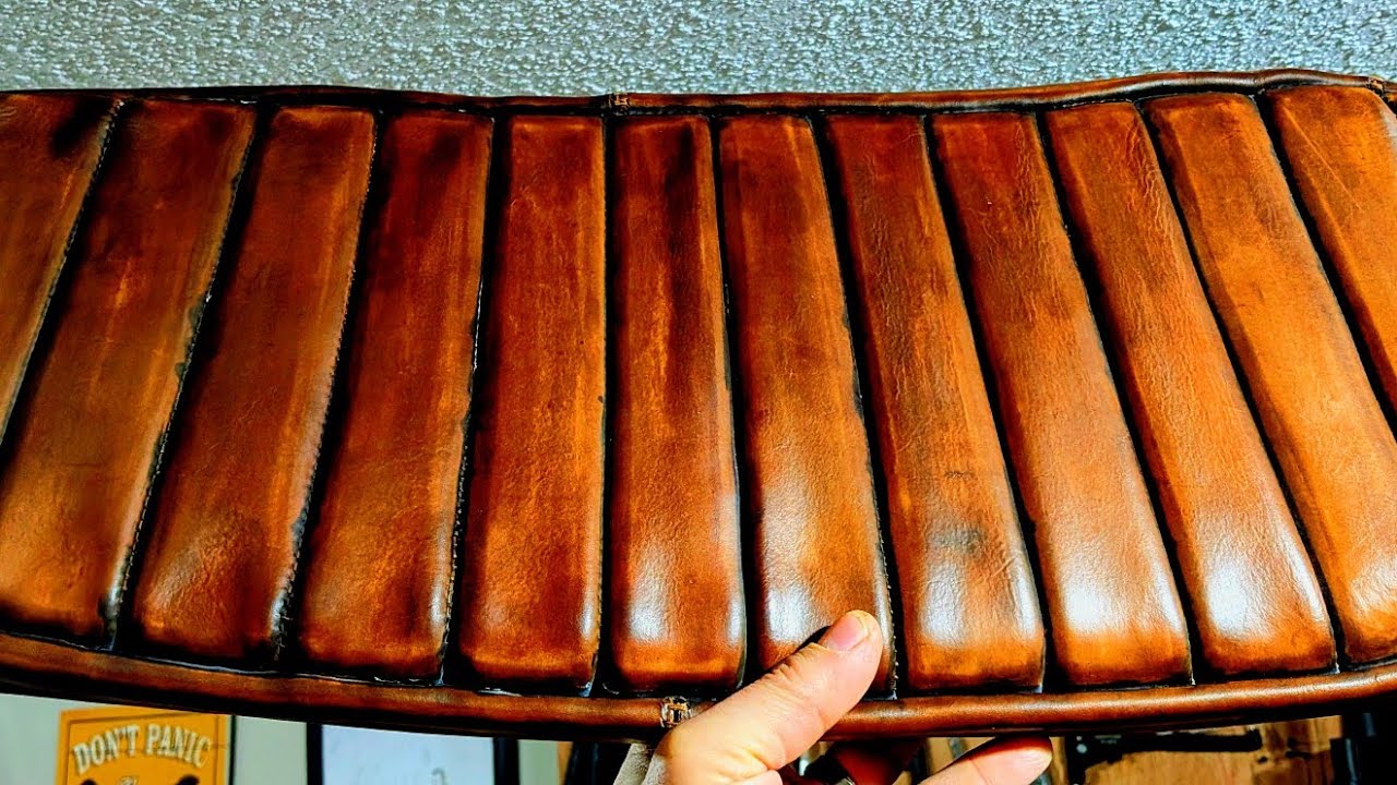 I built this motorcycle seat for $0!
