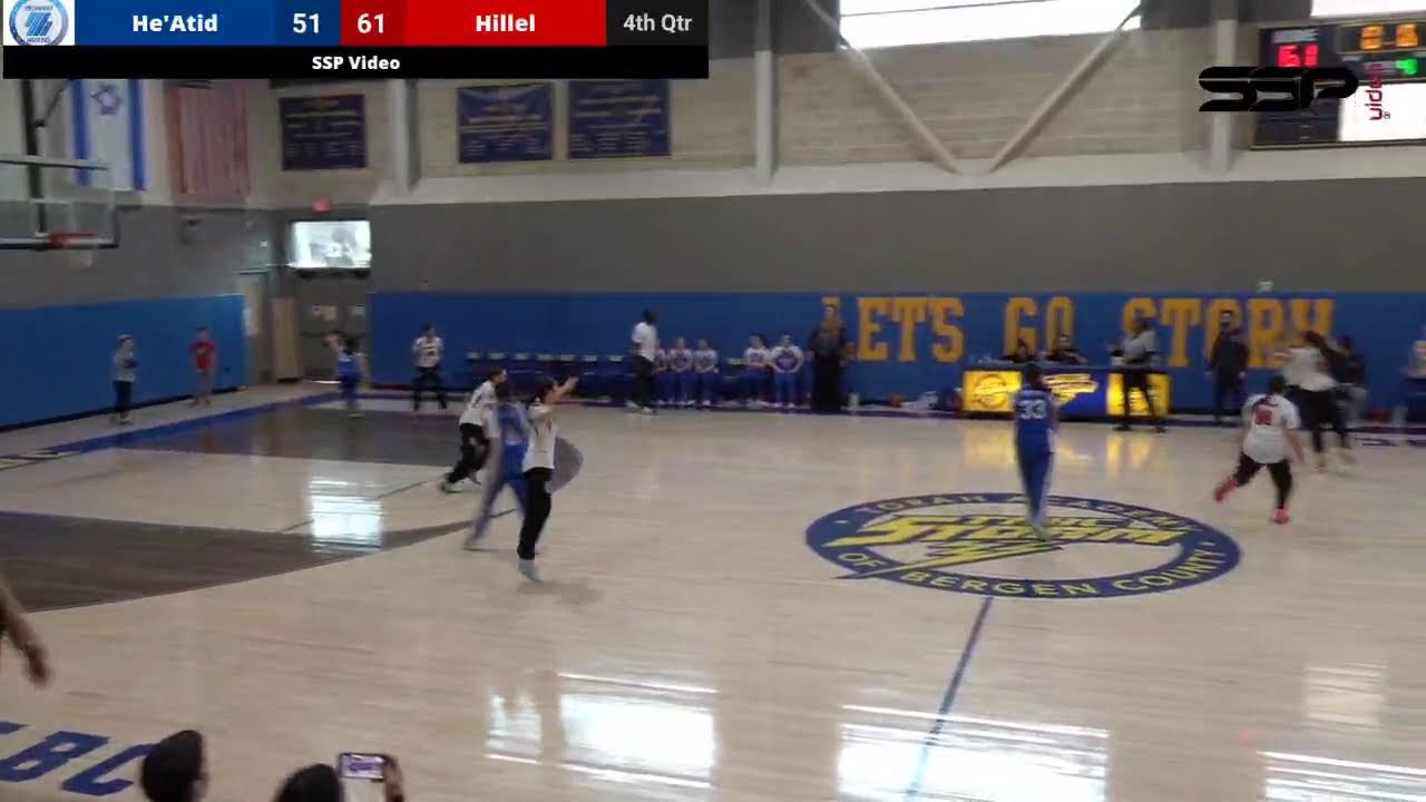SSP Video Live-Stream! YMSSA - Girls' 7th/8th Grade Basketball Championship: He'Atid vs. Hillel