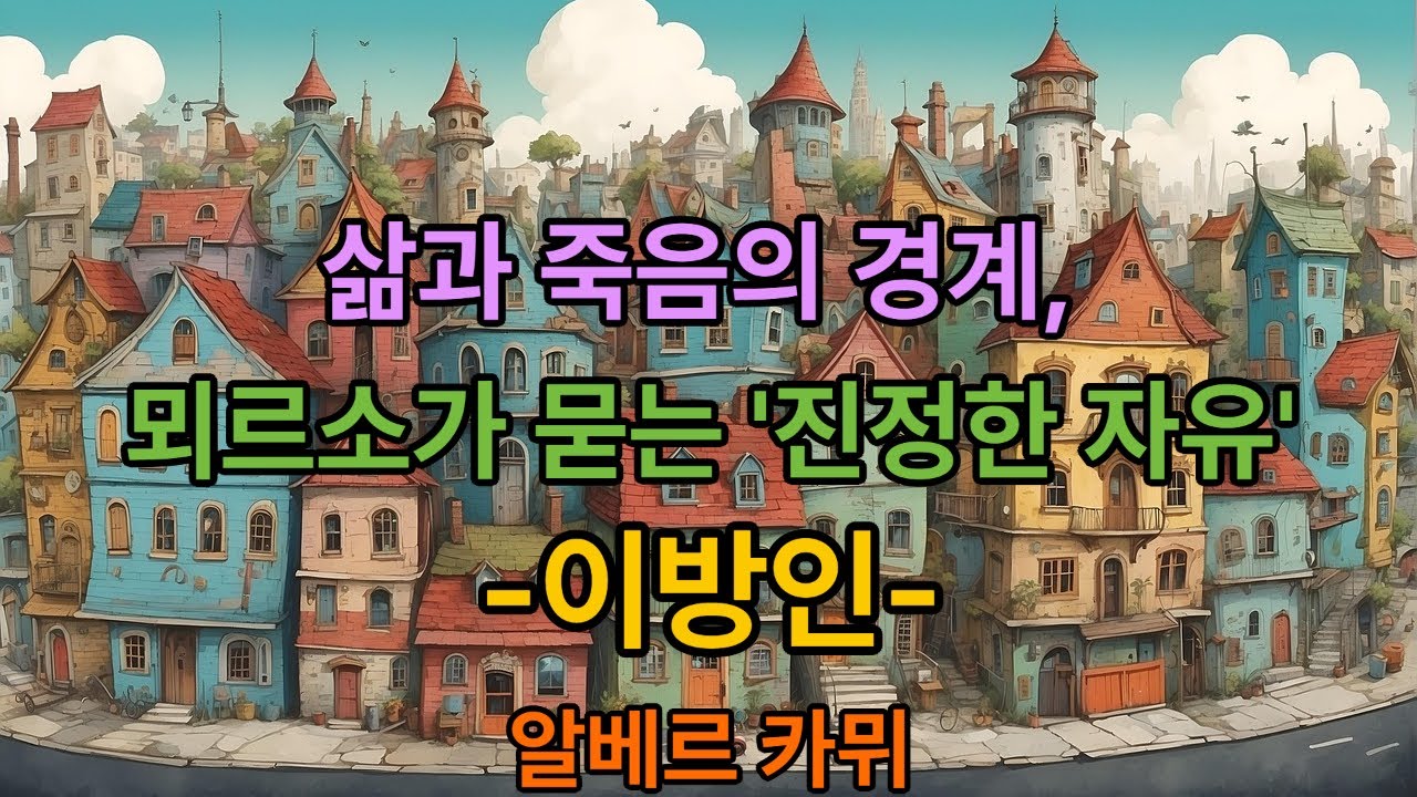 삶과 죽음의 경계, 뫼르소가 묻는 '진정한 자유'/이방인/알베르 카뮈