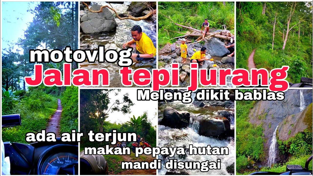 Motovlog Jalan tepi Jurang Meleng dikit bablas  @OmPentz