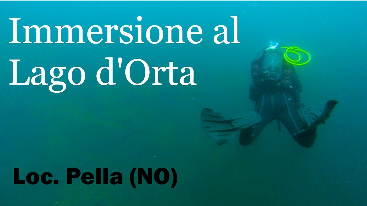 I fondali di Pella (NO), Italy- Immersione al Lago d'Orta I Scuba Diving at the Lake