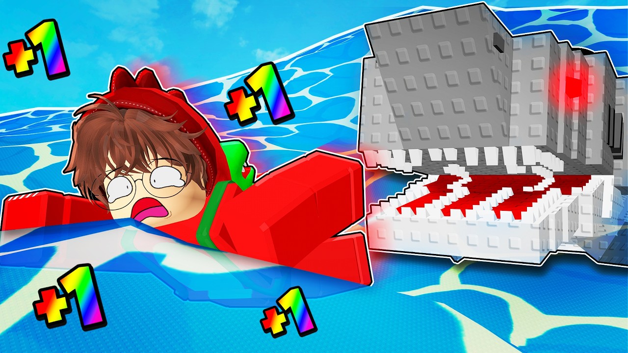 Gastei $678.467 em +1 VELOCIDADE para NADAR no Roblox