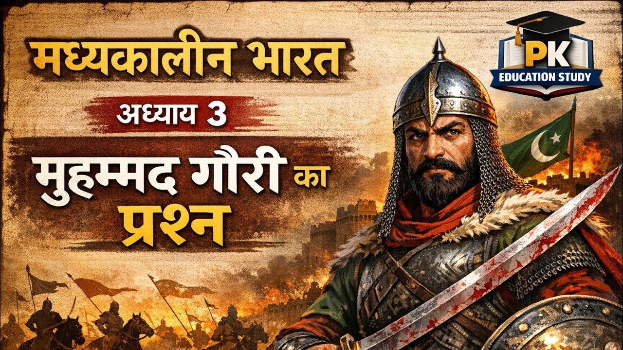 मुहम्मद गौरी का महत्वपूर्ण प्रश्न || muhamad gauri important questions 