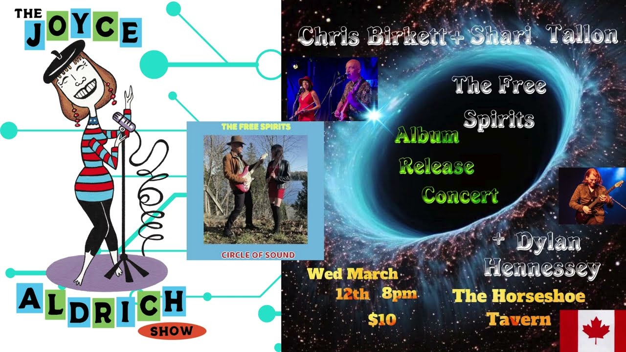 Chris Birkett & The Free Spirits 'Circle of Sound'  Album Release March 12th @ Horseshoe Tavern