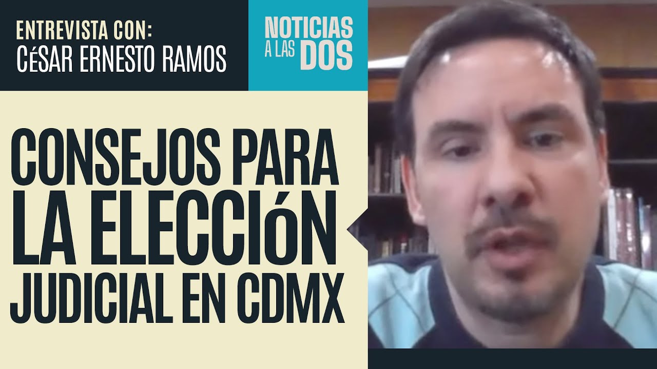 #Entrevista ¬ ¿Cómo votar en la Elección Judicial de la Ciudad de México? Consejero lo explica