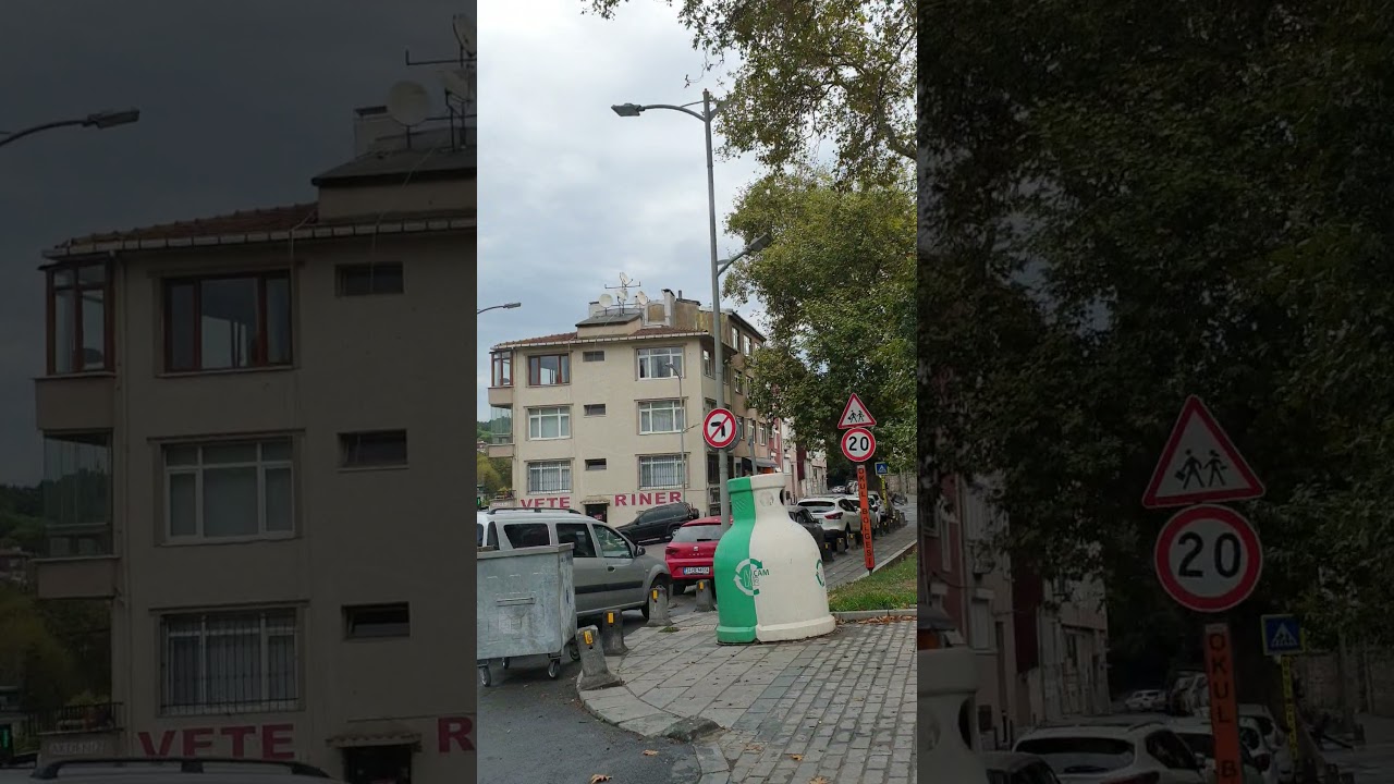 manzaralar eşliğinde direksiyon dersi İnci ile beraber