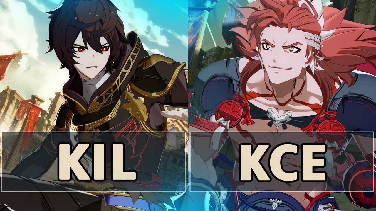 GBVSR:🔥Kil (Sandalphon) Vs kCe (Wilnas)🔥| High Level Gameplay.