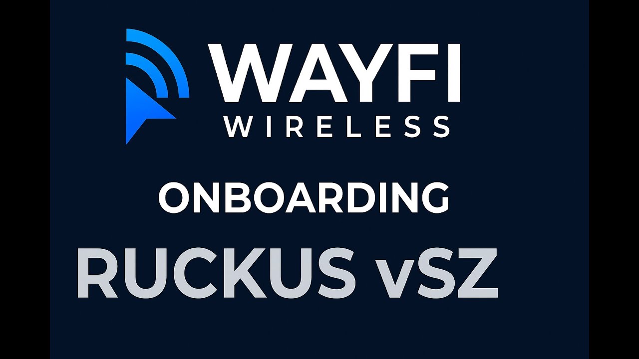 Ruckus vSZ Setup with WayFi Wireless | Enable Passpoint for Carrier Offload