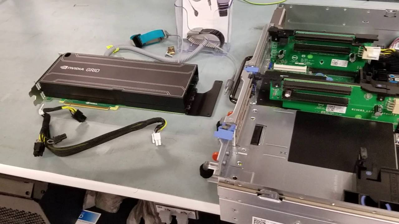 nVidia GRID Card Installation Process