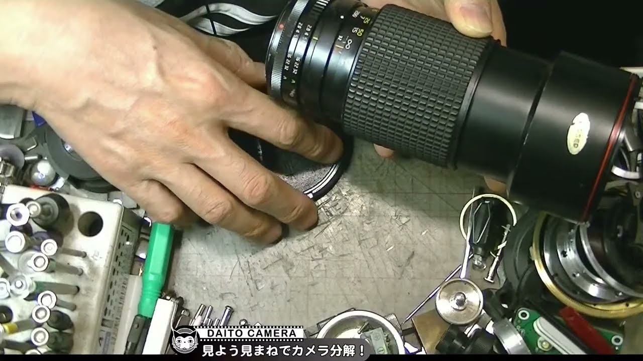 トキナー80-200mmF2.8FDマウントの掃除