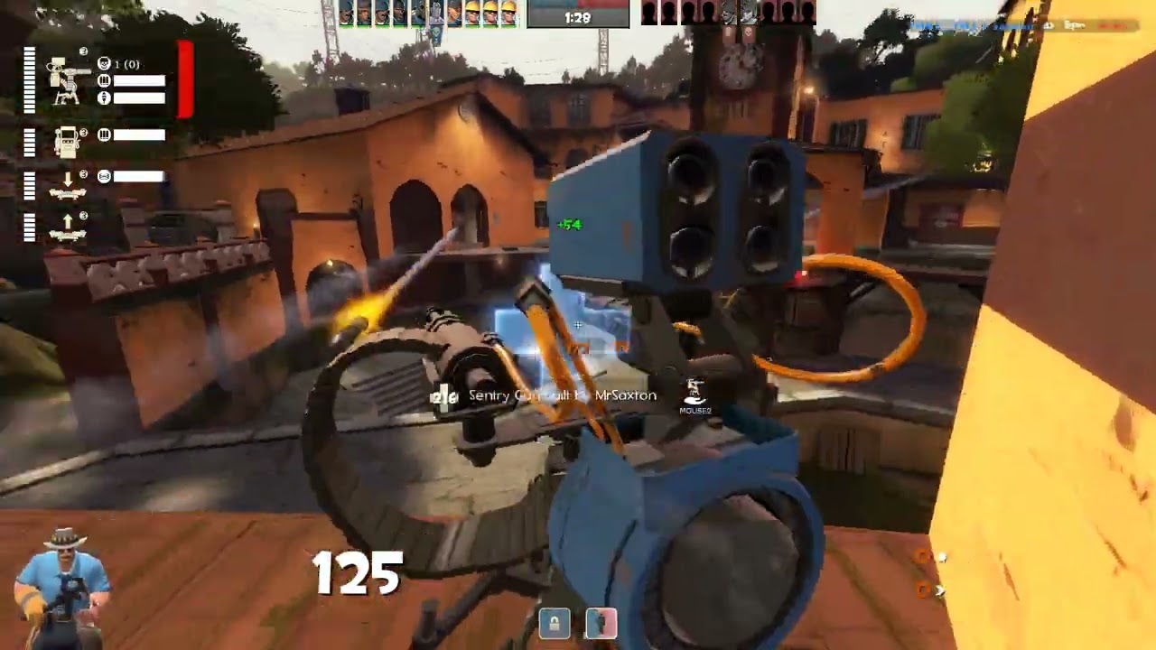 Team Fortress 2 Engineer Gameplay