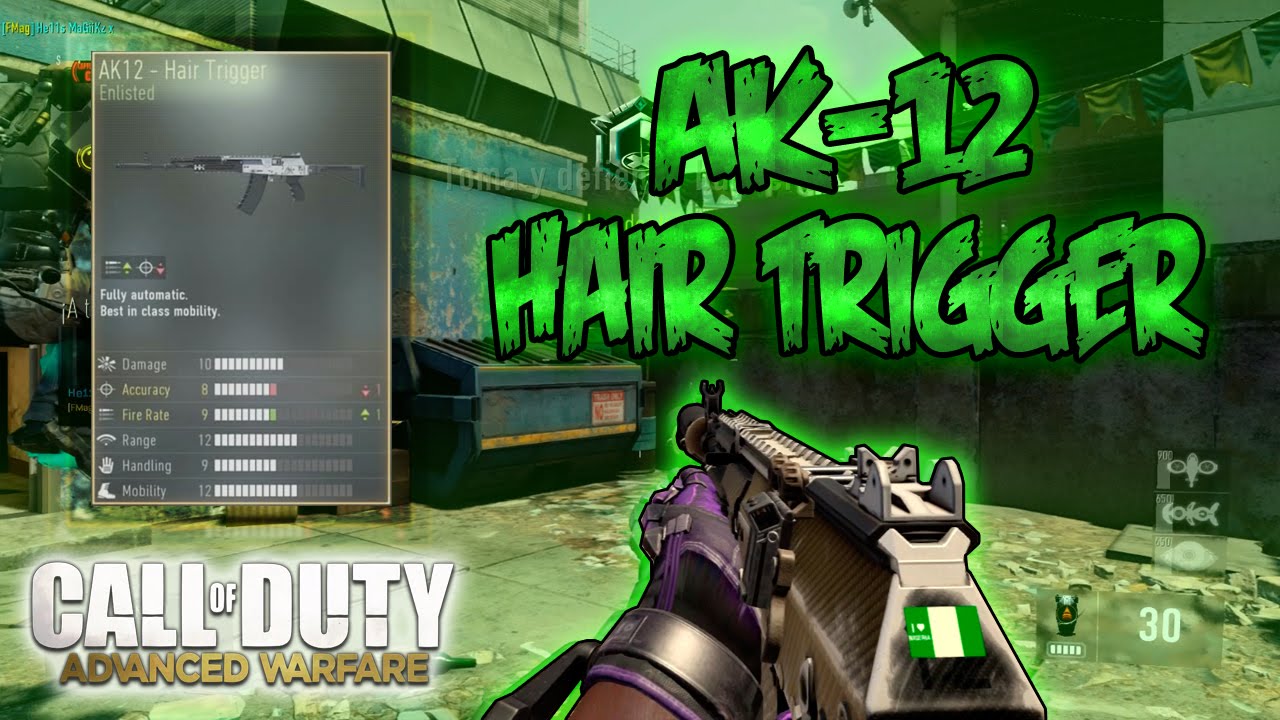 AK12 HAIR TRIGGER (MODELO CADETE) 