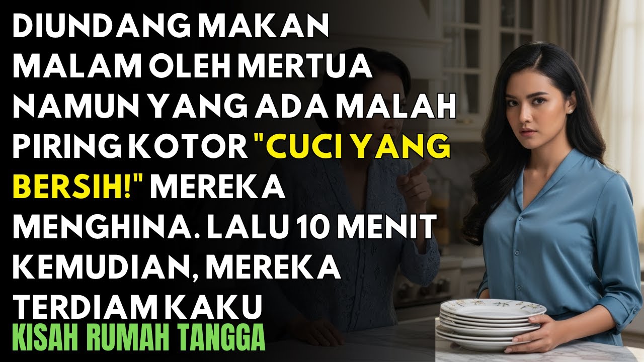 DIUNDANG MAKAN TAPI DISUGUHI SAMPAH? BALASAN ELEGAN MENANTU INI BIKIN SATU KELUARGA TERDIAM!