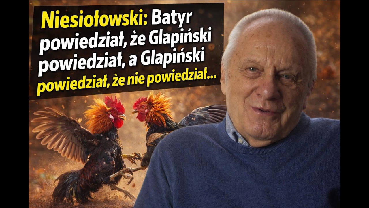Glapiński powiedział, że wcale nie powiedział...